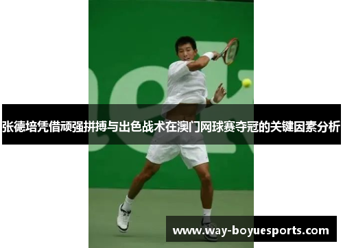 张德培凭借顽强拼搏与出色战术在澳门网球赛夺冠的关键因素分析