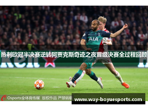热刺欧冠半决赛逆转阿贾克斯奇迹之夜晋级决赛全过程回顾